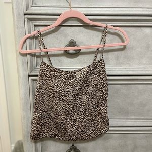 Blu Spero Printed Crop Top